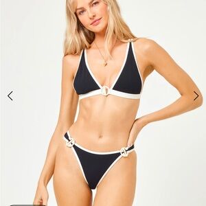 LSpace Caicos Bikini Top and Bottom - never been worn!
